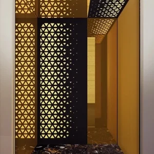 کابین تمام استیل آسانسور کد 102