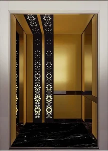کابین تمام استیل آسانسور کد 103