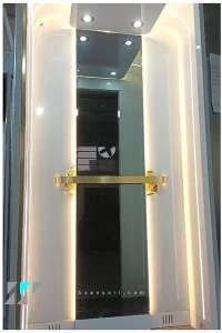 کابین تمام استیل آسانسور کد 111