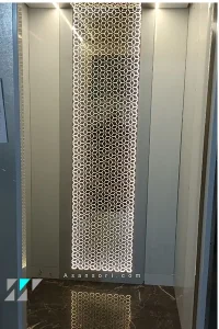 کابین تمام استیل آسانسور کد 112